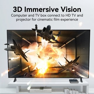 Cáp HDMI 2.1 VENTION ALG 8K (8K@60Hz & 4K@120Hz, Cotton Braided)
