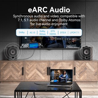 Cáp HDMI 2.1 VENTION ALG 8K (8K@60Hz & 4K@120Hz, Cotton Braided)