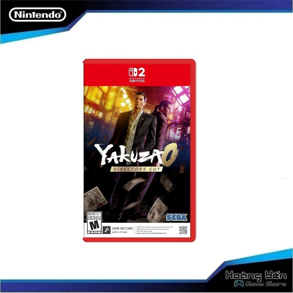 Băng Game Yakuza 0 Director's Cut Nintendo Switch 2