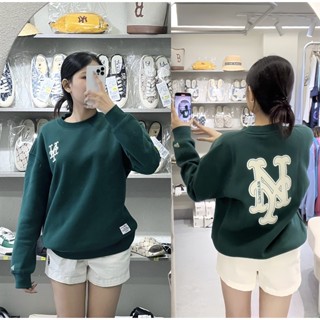 chính hãng Áo Nỉ New Era Big Logo NY thêu Sweatshirt - Unisex Nam Nữ - Authentic 100%