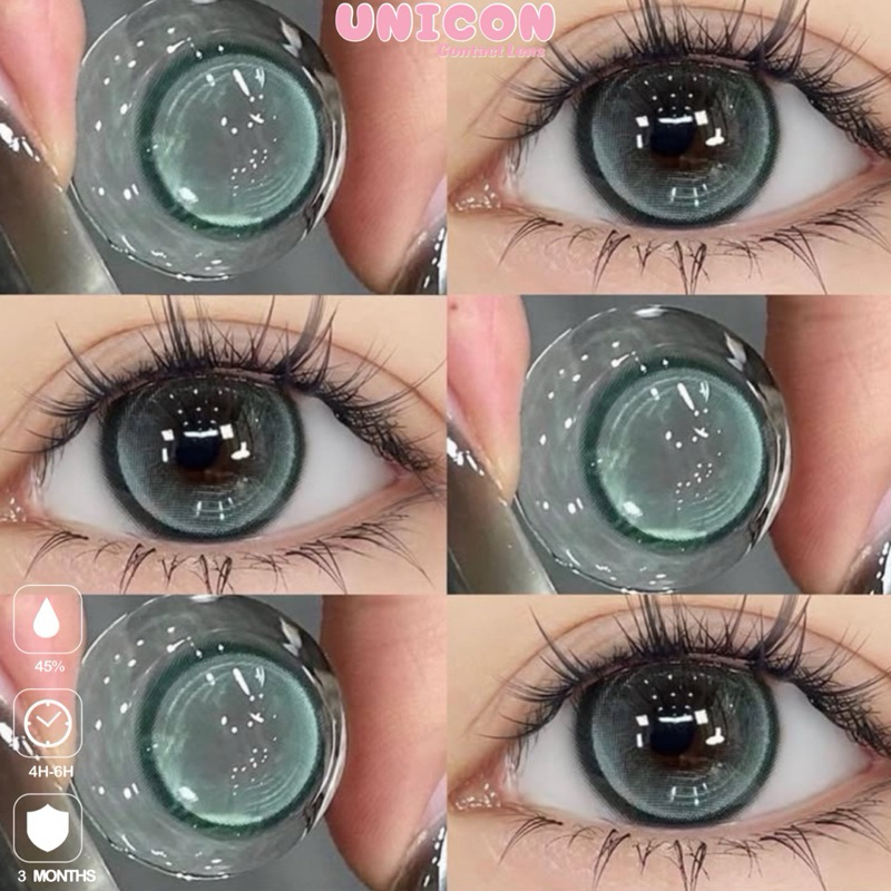 Lens Mắt Kính Áp Tròng xanh ngọc lục bảo baby green Dia 14.2mm Gdia 13.4mm