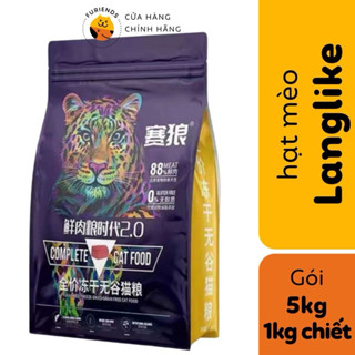 [10 loại Toppig] Lang Like Hạt Cho Mèo LANGLIKE Đạm 40%,Không Độn Ngũ Cốc - Furiends Pet House