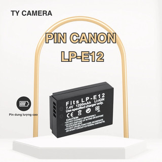  Pin LP-E12 cho Máy ảnh Canon EOS 100D M10 M100 M50 M M2 kiss X7 SX70 Pin LP E12 dung lượng cao 