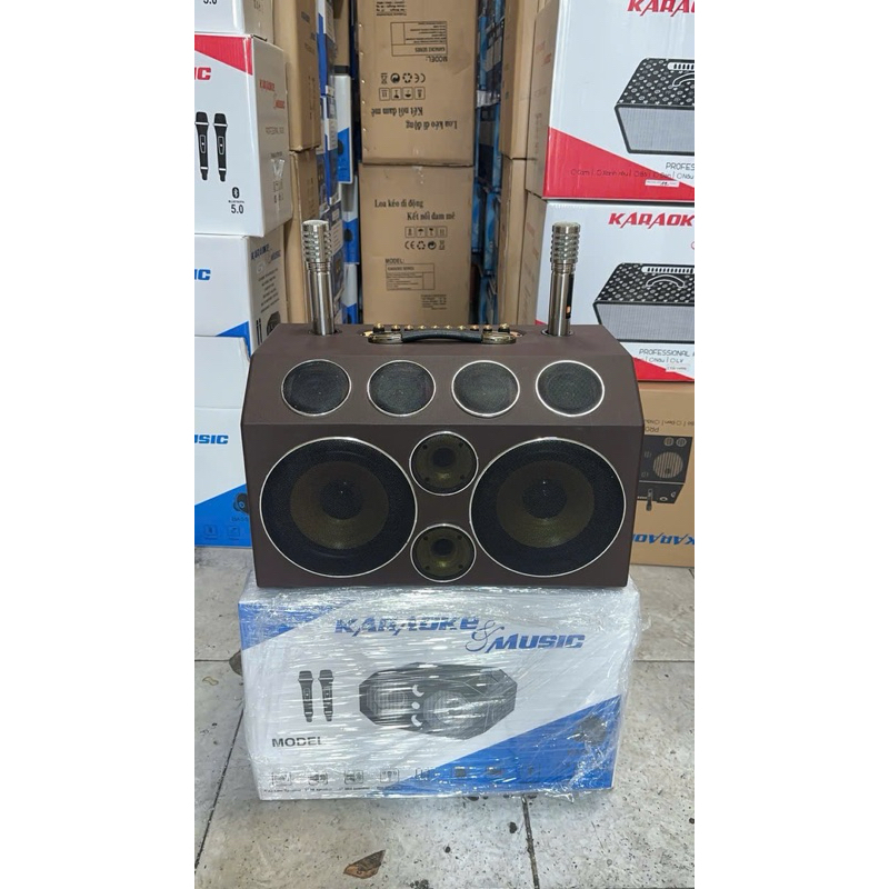 Loa Karaoke Xách Tay Thế Hệ Mới SoundBox M8PRO New 2025, Loa 3 Đường Tiếng, 14 Đường Loa, 2 Bass 20