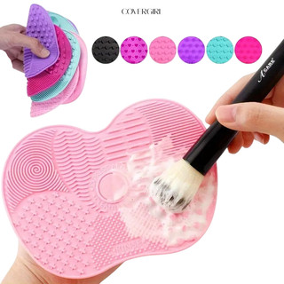 COVERGIRL - Thảm vệ sinh cọ trang điểm, giặt tẩy dụng cụ trang điểm bằng silicon có giác hút chắc chắn