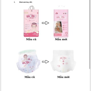 [Quà Nhỏ]COMBO 2 Bịch Bỉm Tã Dán/Quần MOMO DIAMOND Hoa Anh Đào Cao Cấp(Đủ Size)