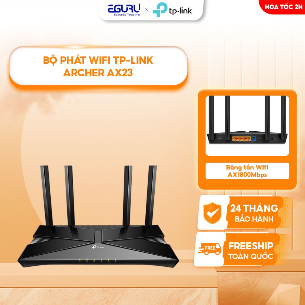 Bộ phát wifi TP-Link Archer AX23 / AX12 /AX10 Chính hãng Bảo hành 24 tháng