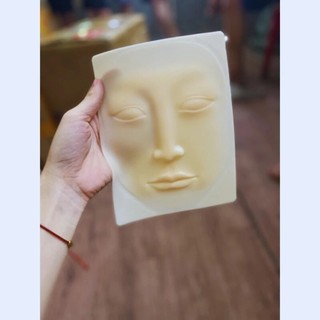 Da giả 3d mặt dùng cho học viên học phun xăm loại tốt
