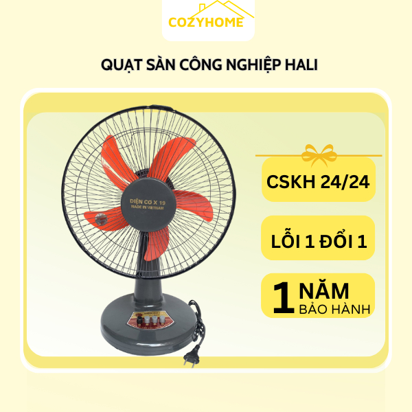 [Hỏa Tốc] Quạt Cây Điện Cơ X19, Quạt Lửng để bàn, Bảo hành 12 tháng