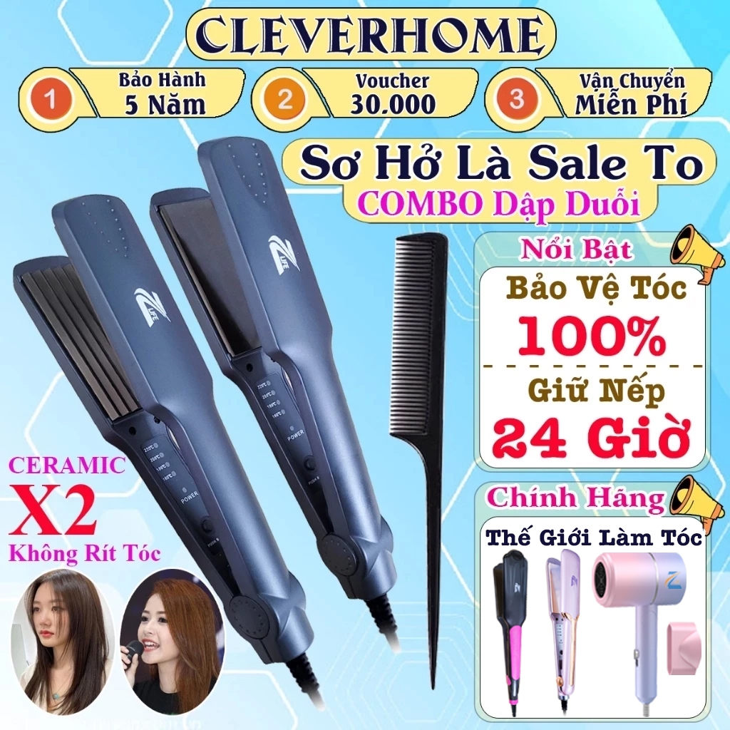  Máy duỗi tóc ép tóc Z369 máy là kẹp làm thẳng tóc chính hãng máy dập phồng bấm xù chân tóc 