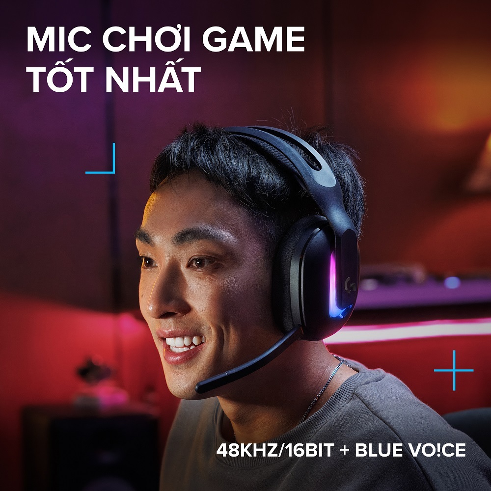 Tai nghe Gaming không dây Logitech G522 LIGHTSPEED - LIGHTSYNC RGB, Kết nối 3 chế độ | BigBuy360 - bigbuy360.vn