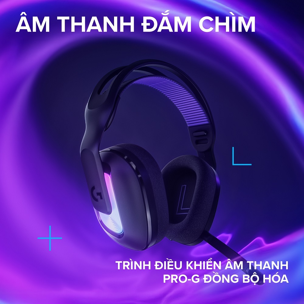 Tai nghe Gaming không dây Logitech G522 LIGHTSPEED - LIGHTSYNC RGB, Kết nối 3 chế độ | BigBuy360 - bigbuy360.vn