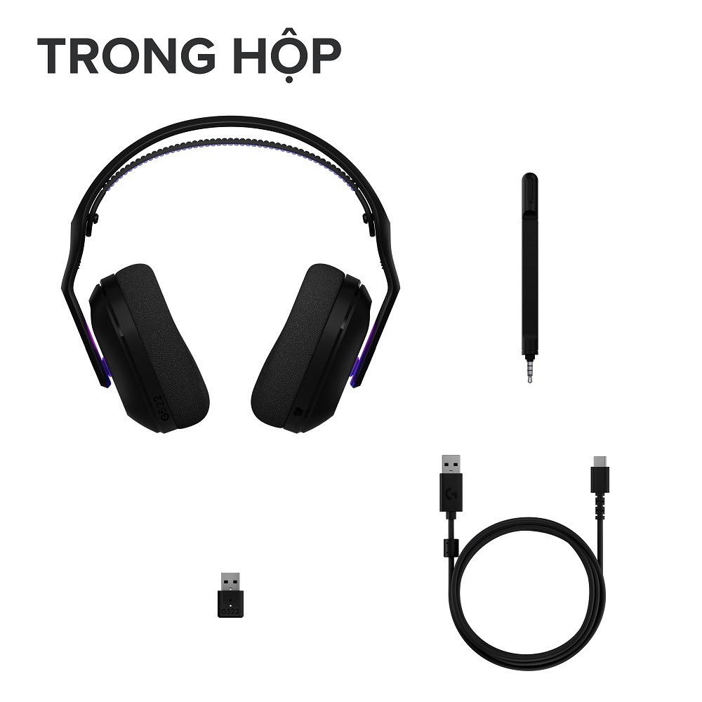 Tai nghe Gaming không dây Logitech G522 LIGHTSPEED - LIGHTSYNC RGB, Kết nối 3 chế độ | BigBuy360 - bigbuy360.vn