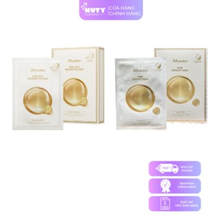 Combo 10 Miếng Mặt Nạ Vàng 24K Cấp Ẩm, Giảm Nếp Nhăn JMsolution Prime Gold Premium Foil Mask (35ml x10 Miếng)