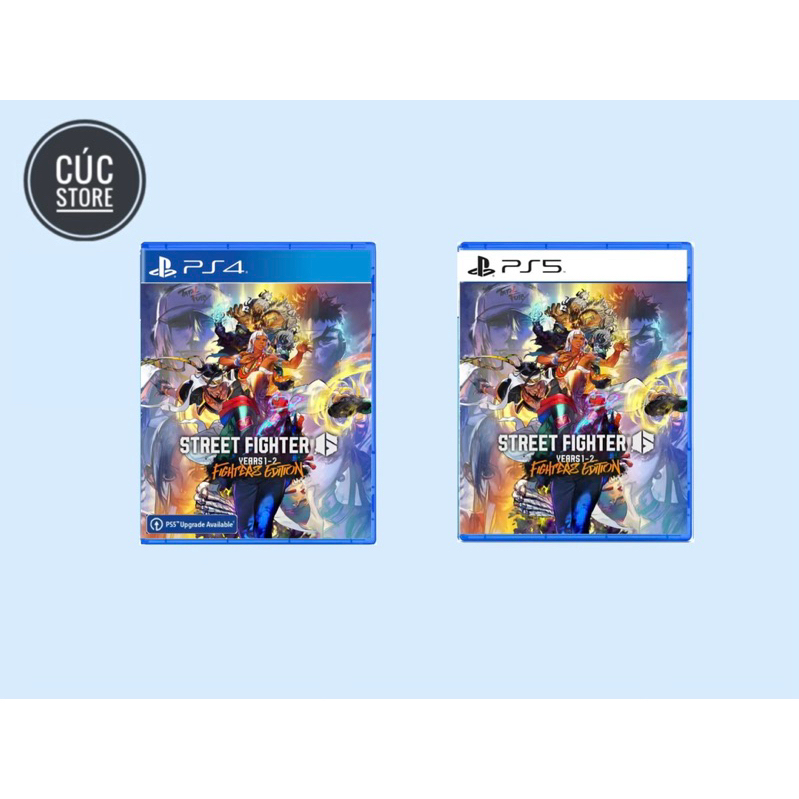 Đĩa chơi game PS4/ PS5: Street Fighter Years 1-2 Fighters Edition