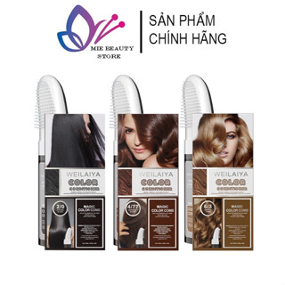  Dầu Gội Phủ Bạc Weilaiya 100ml Dầu Gội Nhuộm Tóc Đen Vàng Nâu Dưỡng Tóc Bóng Mượt Bền Màu Chắc Khỏe 