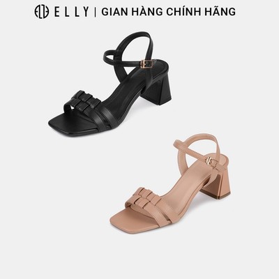 Sandal cao gót nữ ELLY EG284 quai mảnh thanh lịch tôn dáng thời trang