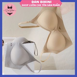 Áo Ngực Nữ Đúc Su Nâng Vòng 1 Không Gọng Chất Su Tăm Mềm Mại Có Mút Đệm Tròn Thoáng Mát Mã AL109