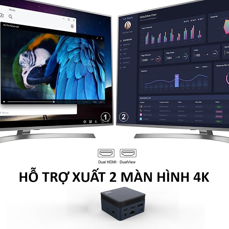 Máy Tính Siêu Nhỏ Ultra Mini Morefine ZX01 Plus Intel thế hệ 12 Twin Lake  N150 Xuất Hình 4K 60hz | BigBuy360 - bigbuy360.vn