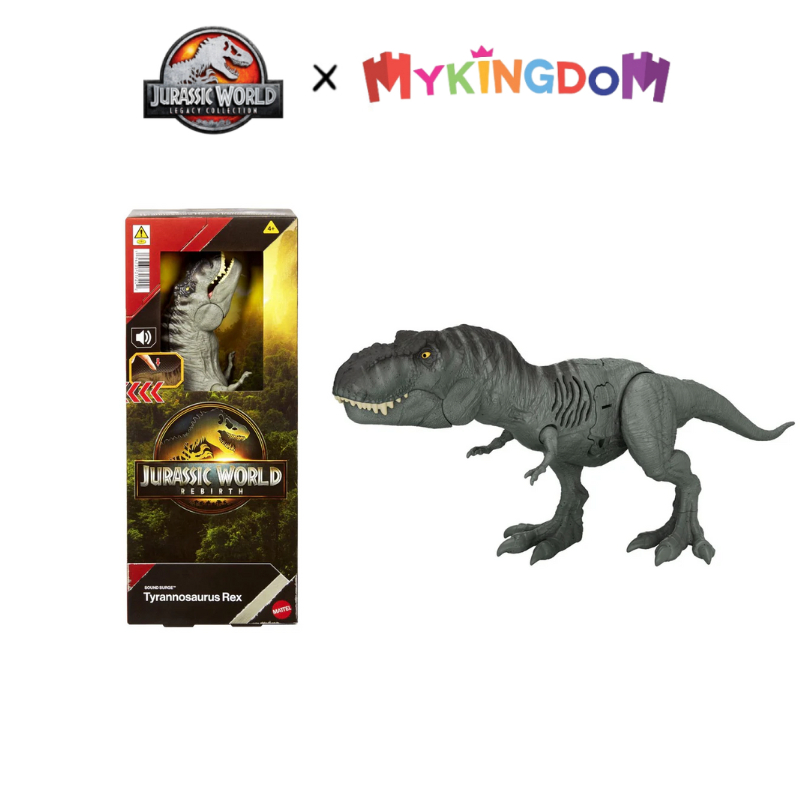 Đồ Chơi Mô Hình SaGa Khủng Long Chiến Đấu T-REX JURASSIC WORLD MATTEL JGM14/JGM12