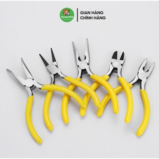 Kìm Mỏ Nhọn Mini Đa Năng, Kìm Cắt Tuốt Dây Điện, Sửa Chữa Linh Kiện, Làm Thủ Công Trang Sức