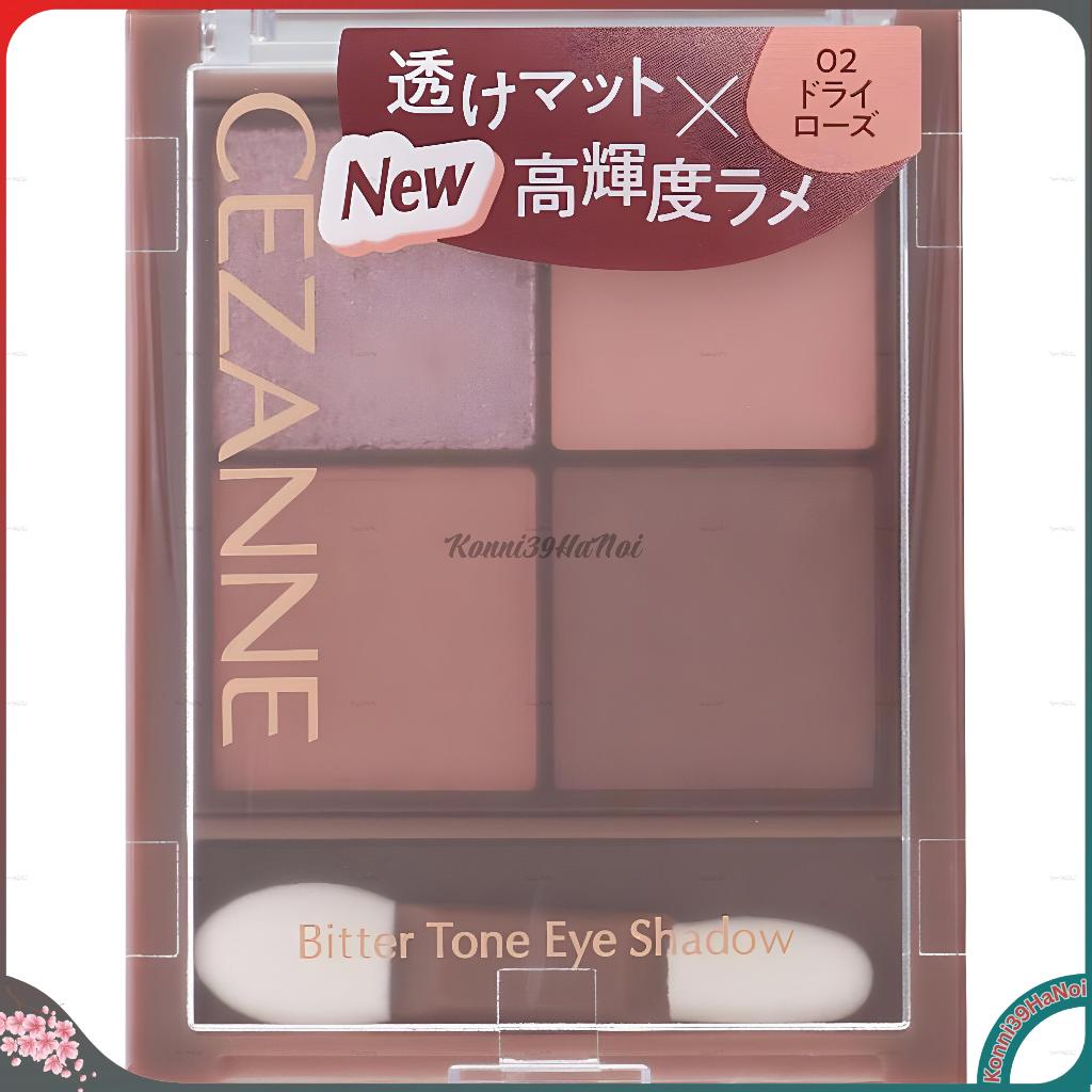 Phấn mắt 4 màu Cezanne Beige Tone Eye Shadow (nhiều màu)