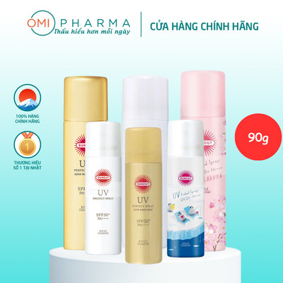 Xịt Chống Nắng Siêu Chống Thấm Nước Suncut Kosé Nhật Bản (Chai 90G)