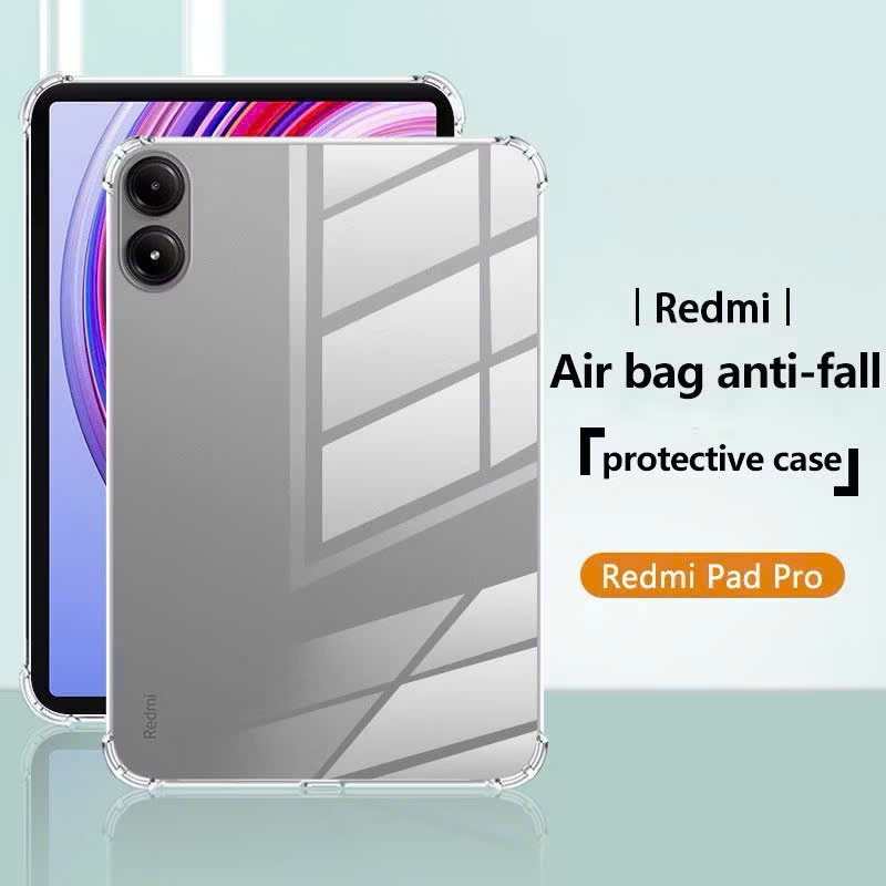 Dành Cho Poco Pad 5G 12.1 inch Ốp Lưng Vỏ Silicon Cho Red mi Pad Pro 5G 12.1 inch Vỏ Máy Tí