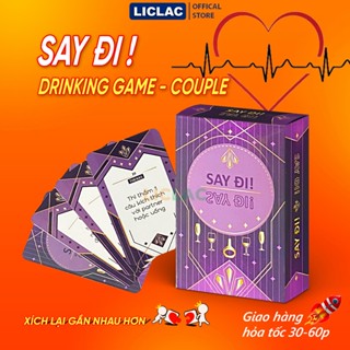Bài nhậu cặp đôi SAY ĐI - Drunk In Love 2 - Couple Game Việt Hóa dành cho cặp đôi hẹn hò nồng cháy