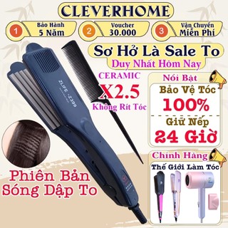  Máy uốn dập phồng bấm xù chân tóc Z399 máy duỗi ép là kéo kẹp thẳng tóc 