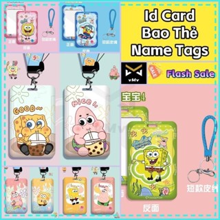 ✨ vMv ✨ Thẻ Đeo Bảng Tên Dây Đeo Thẻ Ngang Thẻ Đeo Thẻ Học Sinh Thẻ Đeo Bảng Tên Trong Suốt Thẻ Đeo Nhân Viên