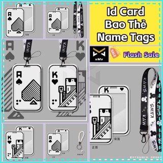 ✨ vMv ✨ Đựng Thẻ Dây Đeo Bảng Tên Đeo Thẻ Học Sinh Thẻ Sinh Viên Ngang Dây Đeo Thẻ Gấu Dâu Thẻ Đeo Tên Alhaitham Lanyard