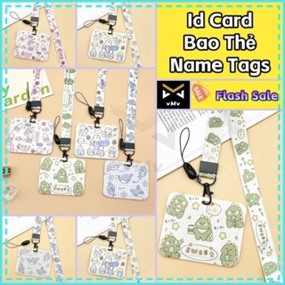 ✨ vMv ✨ Dây Đeo Thẻ Ngang Bao Đựng Thẻ  Đeo Túi Đựng Thẻ Đeo Thẻ Thẻ Sinh Viên Ngang Bọc Thẻ Bao Thẻ