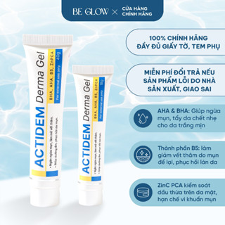 Gel Actidem Derma/Extra Gel 18g giảm mụn, dưỡng ấm Dành Cho Tất Cả Các Loại Da