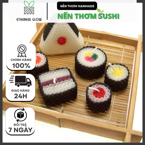 Nến thơm Handmade -nến thơm trang trí Susi - Nguyên Liệu Tự Nhiên - Giúp Dễ Ngủ - Giảm Căng Thẳng - 