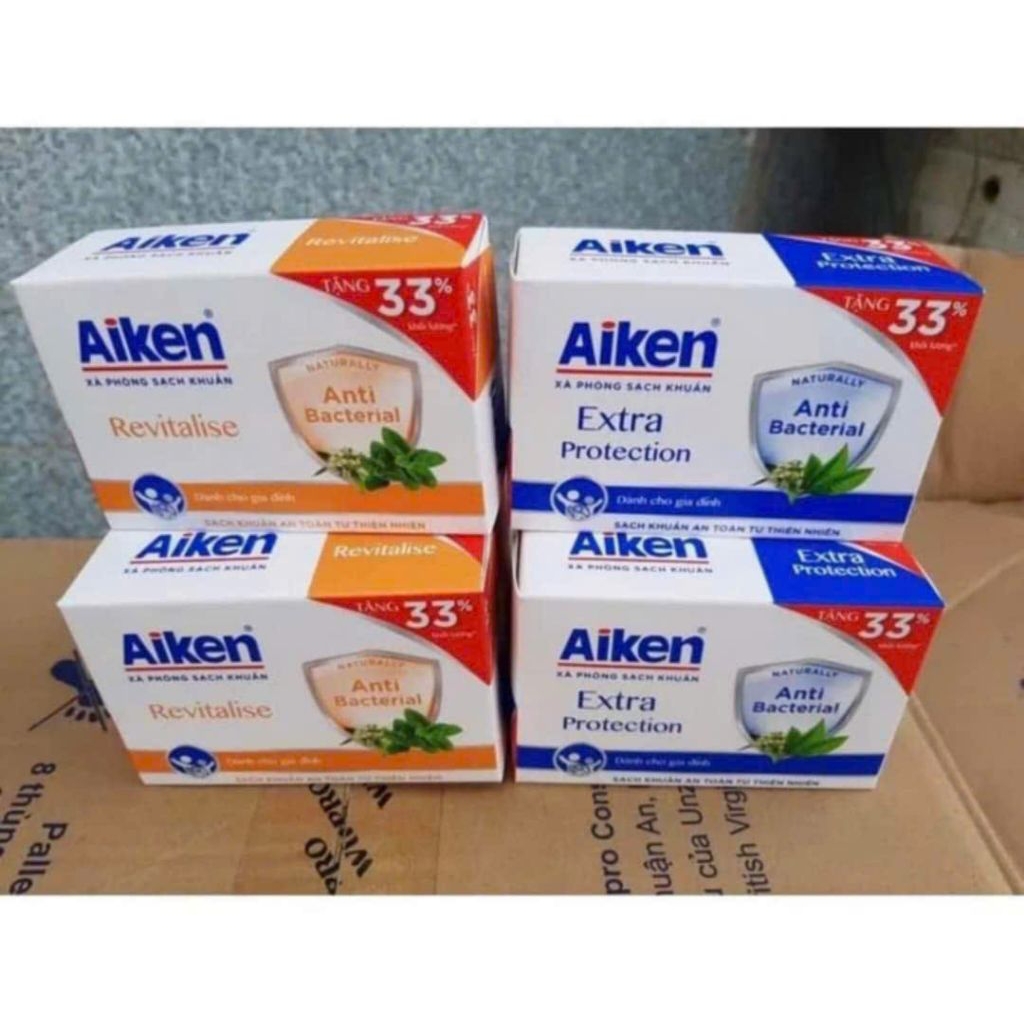 combo 5 cục xà phòng AiKen