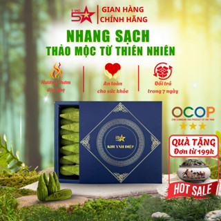 Nhang Nụ Khuynh Diệp 5SAO, Nhang Nụ Đuổi Muỗi Thảo Mộc, Xông Nhà, Mùi Thơm Thoang Thoảng Dịu Nhẹ.