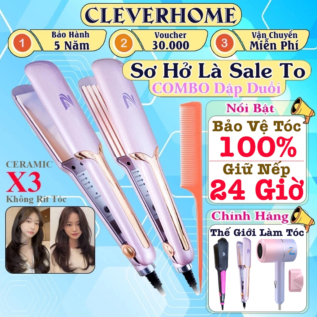  Máy duỗi ép thẳng tóc Z469 Máy dập phồng chân tóc bấm xù Z489 máy là kẹp kéo thẳng tóc 