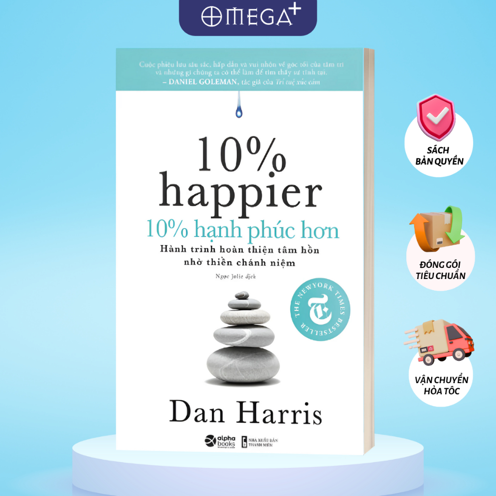 Sách 10% hạnh phúc hơn (Alpha Books AT)