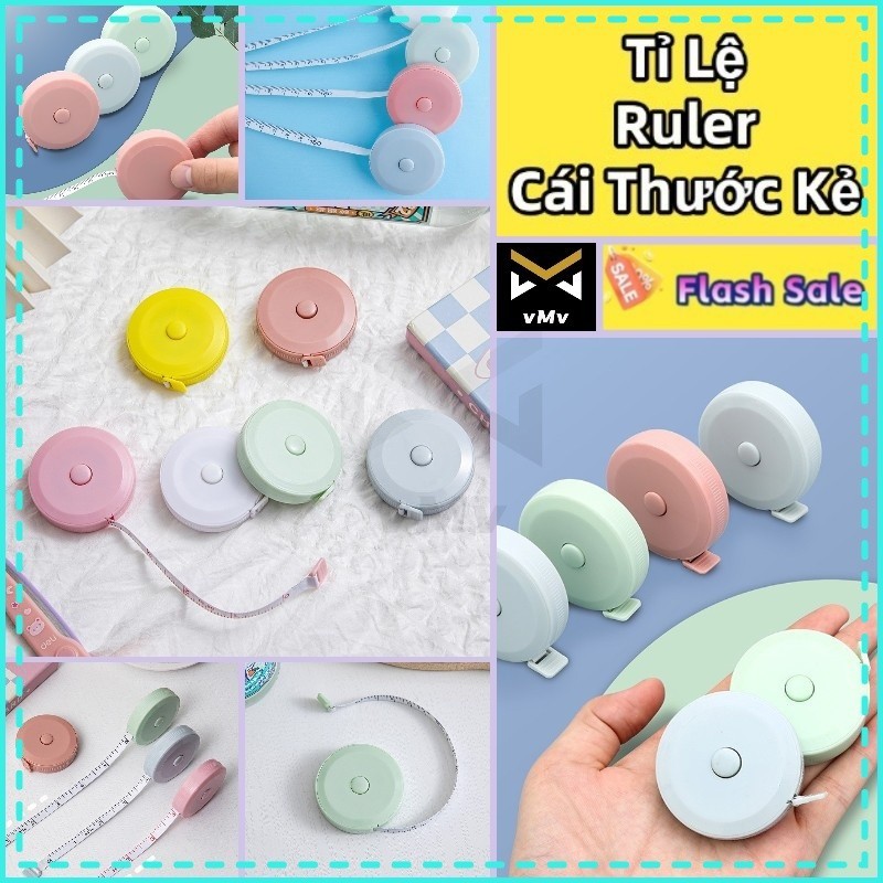 ✨ vMv ✨ Eke Thước Đo Bộ Thước Bộ Thước Kẻ Thước Kẻ Đa Năng Thước Parabol Thước Dây Cuộn Thước Cuộn T