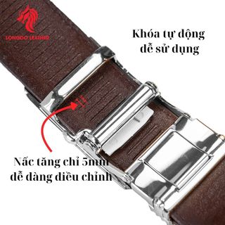 Dây nịt cao cấp thương hiệu Longdo Leather - TL01