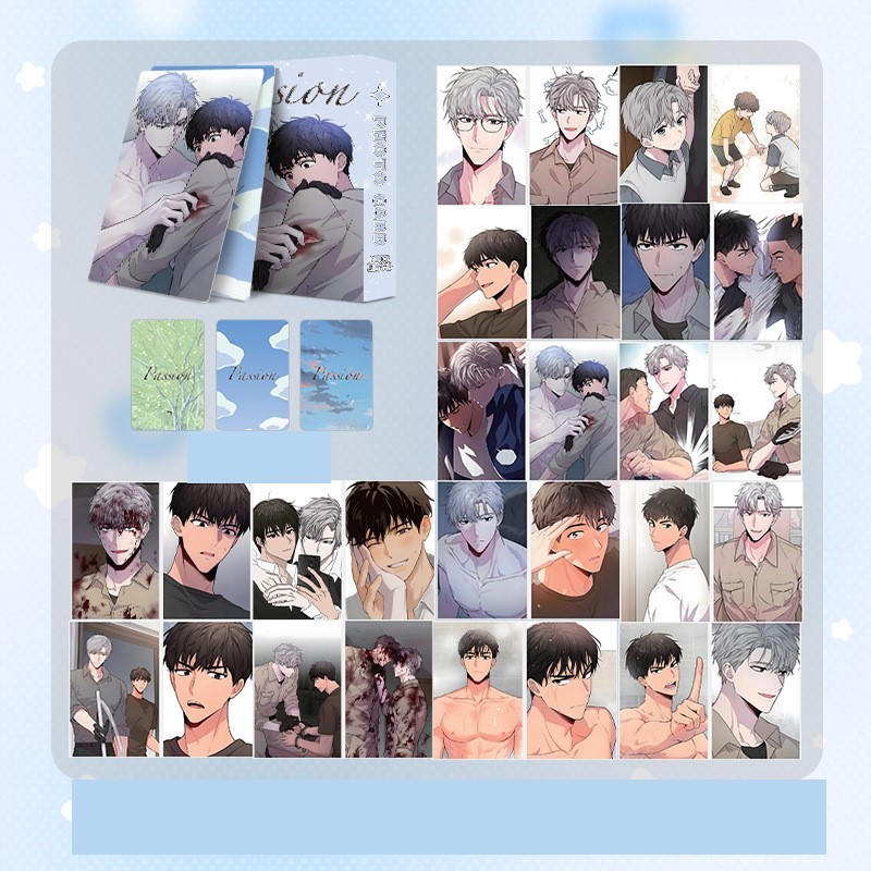 Passion Hộp 50 card bo góc