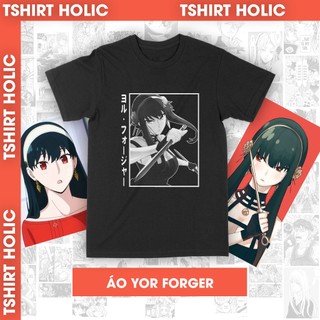  Áo thun SPY x FAMILY: Yor Forger Trùm Cuối Anime Cotton 100% 2 màu nam nữ 0007 