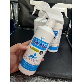 Dung Dịch Xịt Rửa Tay Sát Khuẩn Zin Zin Mùi Tinh Dầu Quế 500 ml