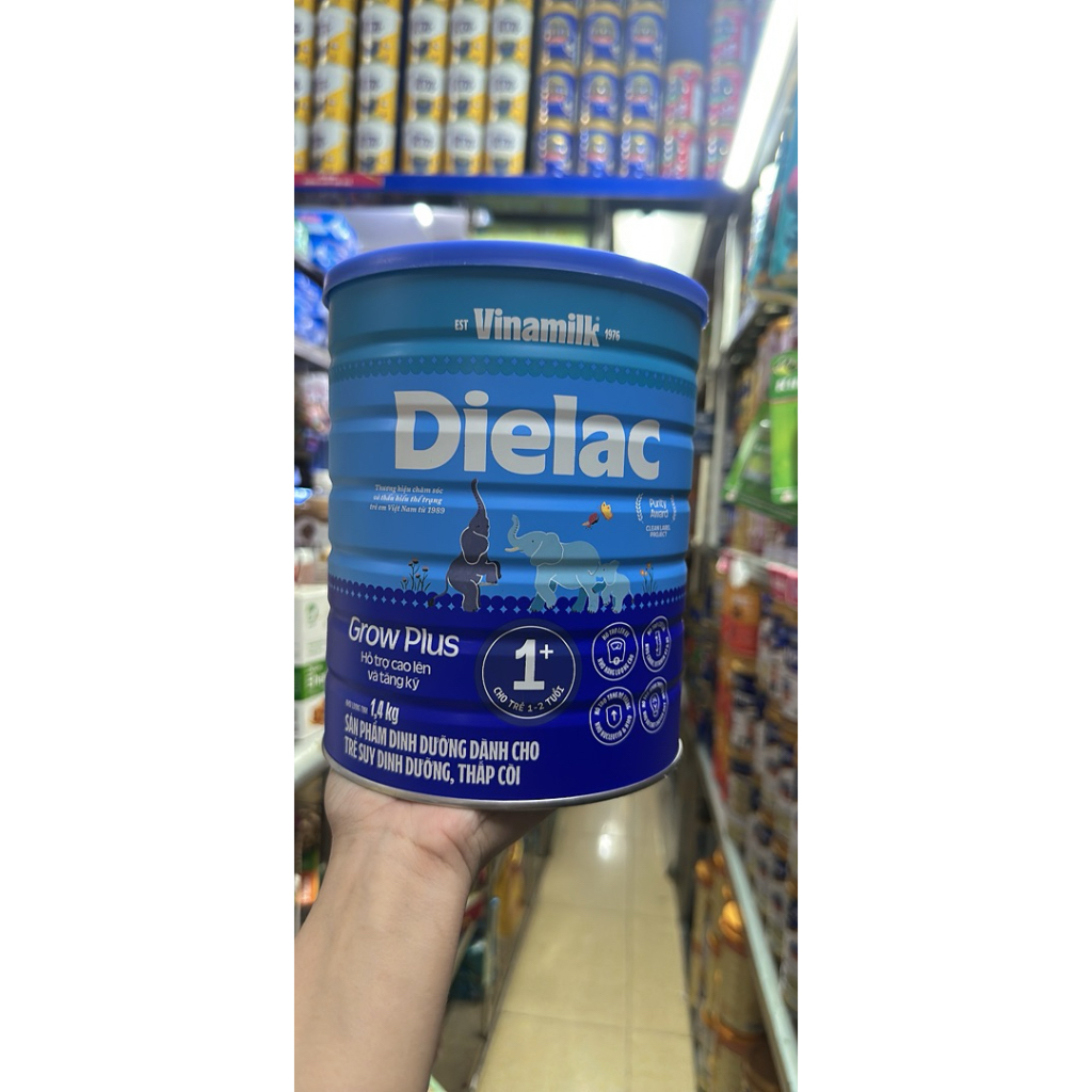 Sữa Dielac Grow Plus 2+ 1.4kg