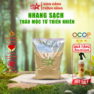 Bột Trầm Hương Cao Cấp 5SAO túi 100g, Trầm hương nguyên chất xông nhà, tẩy uế, gia tăng vượng khí