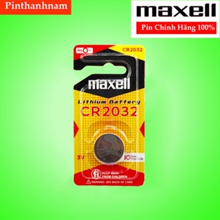 Pin CR2032 Maxell Vỉ 1 Viên Cao Cấp Made In Japan - Hàng Chính Hãng