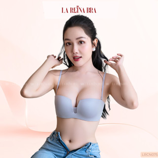 Áo Cúp Ngực Chống Tụt LA REINA BRA – Áo Lót 2in1 Nâng Đẩy Ngực, Không Viền Không Lộ, Su Non -LRCN075