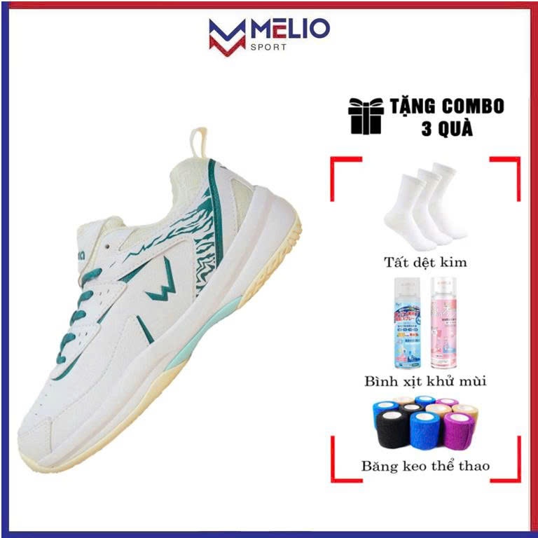 Giày Pickleball Nam Nữ Wika Tyno Chính Hãng, Giày Thể Thao Tennis Bóng Bàn Đế Bám Sân