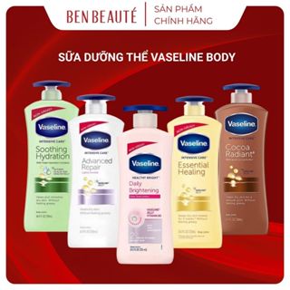 Vaseline Sữa Dưỡng Thể Vaseline Healthy White UV Lightening 725ml (Màu Hồng)